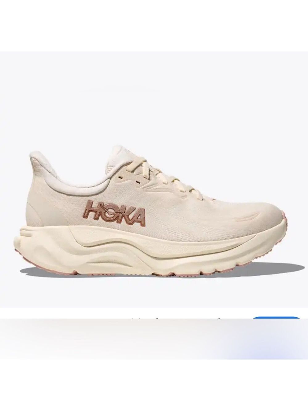 Hoka one one Women's cream Beige Athletic Shoes size 8.5 - Picture 2 of 9